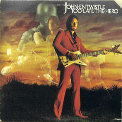 John Entwistle Too Late The Hero Vinyl LP USED