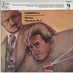 Sir John Barbirolli / The Royal Philharmonic Orchestra Sibelius Symphony No. 2 in D Major Vinyl LP USED