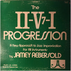 Jamey Aebersold The II-V7-I Progression Vinyl LP USED