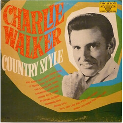 Charlie Walker (2) Country Style Vinyl LP USED