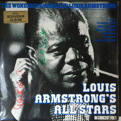 Louis Armstrong And His All-Stars The Best Of Louis Armstrong's All Stars In Concert Vol 1 Vinyl LP USED