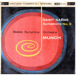 Camille Saint-Saëns / Boston Symphony Orchestra / Charles Munch Symphony No. 3 Vinyl LP USED