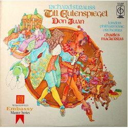 Richard Strauss / The London Philharmonic Orchestra / Sir Charles Mackerras Till Eulenspiegel / Don Juan Vinyl LP USED