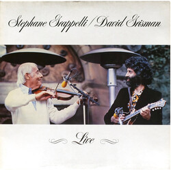 Stéphane Grappelli / David Grisman Live Vinyl LP USED