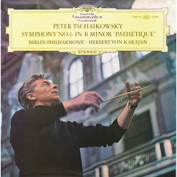 Pyotr Ilyich Tchaikovsky / Berliner Philharmoniker / Herbert von Karajan Symphonie Nr.6 h-moll »Pathétique« Vinyl LP USED