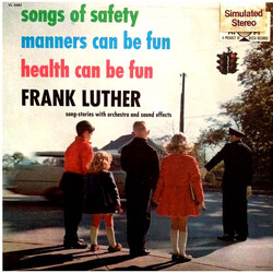 Frank Luther (2) Songs Of Safety - Manners Can Be Fun, Health Can Be Fun Vinyl LP USED