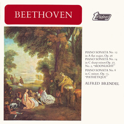 Ludwig Van Beethoven / Alfred Brendel Piano Sonata No. 12 In A Flat Major, Op. 26 / Piano Sonata No. 14 In C Sharp Minor, Op. 27, No.2, "Moonlight" / 