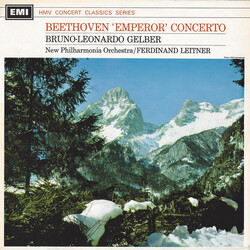 Ludwig Van Beethoven / Bruno Leonardo Gelber / New Philharmonia Orchestra / Ferdinand Leitner 'Emperor' Concerto Vinyl LP USED