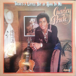 Charley Pride There's A Little Bit Of Hank In Me Vinyl LP USED