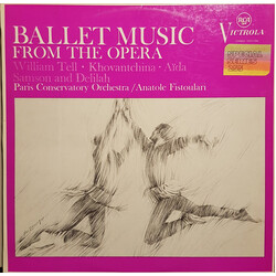 Orchestre De La Société Des Concerts Du Conservatoire / Anatole Fistoulari Ballet Music From The Opera Vinyl LP USED