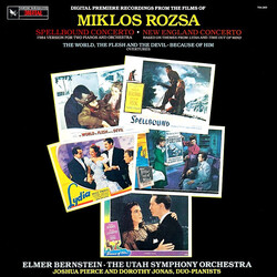 Miklós Rózsa / Elmer Bernstein / Joshua Pierce / Dorothy Jonas The Music Of Miklos Rozsa (Film Scores Compilation) Spellbound Concerto / New England C