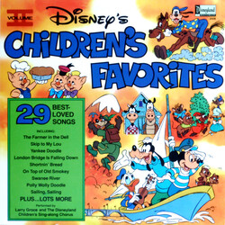 Larry Groce / The Disneyland Children's Sing-Along Chorus Disney's Children's Favorites Volume II Vinyl LP USED