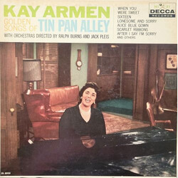 Kay Armen Golden Songs Of Tin Pan Alley Vinyl LP USED