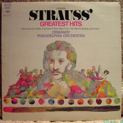 Johann Strauss Jr. / The Philadelphia Orchestra / Eugene Ormandy Johann Strauss' Greatest Hits Vinyl LP USED