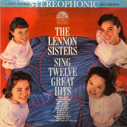 The Lennon Sisters Sing Twelve Great Hits Vinyl LP USED