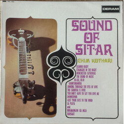 Chim Kothari Sound Of Sitar Vinyl LP USED