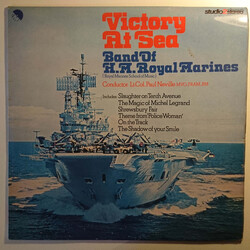 The Band Of H.M. Royal Marines (Royal Marines School Of Music) Victory At Sea Vinyl LP USED