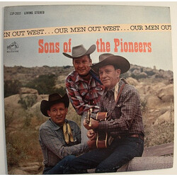 The Sons Of The Pioneers Our Men Out West Vinyl LP USED