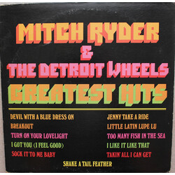 Mitch Ryder & The Detroit Wheels Greatest Hits Vinyl LP USED