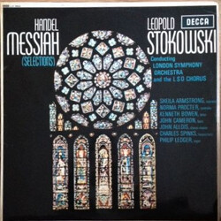 Georg Friedrich Händel / The London Symphony Orchestra / Leopold Stokowski Messiah-Selections Vinyl LP USED