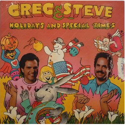 Greg And Steve Holidays And Special Times Vinyl LP USED