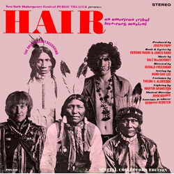 Galt MacDermot New York Shakespeare Festival Public Theater Presents Hair: An American Tribal Love-Rock Musical Vinyl LP USED