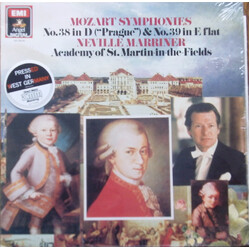 Wolfgang Amadeus Mozart / Sir Neville Marriner / The Academy Of St. Martin-in-the-Fields Symphonies No. 38 In D ("Prague") & No. 39 In E Flat Vinyl LP