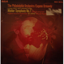 The Philadelphia Orchestra / Eugene Ormandy / Gustav Mahler Symphony No. 1:  With The Long-Lost Original Second Movement, "Blumine" (Flower Piece) Vin