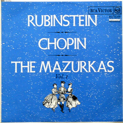 Frédéric Chopin / Arthur Rubinstein The Mazurkas Vol. 1 Vinyl LP USED