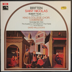 Benjamin Britten / Robert Tear / Bruce Russell (2) / The King's College Choir Of Cambridge / Cambridge Girls' Choir / The Academy Of St. Martin-in-the