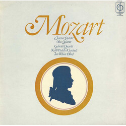 Wolfgang Amadeus Mozart / The Gabrieli String Quartet / Keith Puddy / Ian Wilson (17) Clarinet Quintet / Oboe Quartet Vinyl LP USED