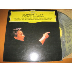 Richard Strauss / Berliner Philharmoniker / Herbert von Karajan Don Juan · Till Eulenspiegel · Salomes Tanz Vinyl LP USED