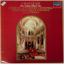 Canterbury Cathedral Choir / Philip Jones Brass Ensemble / Allan Wicks I Was Glad Vinyl LP USED