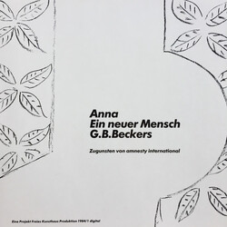 Günther Beckers Anna (Ein Neuer Mensch) Vinyl LP USED