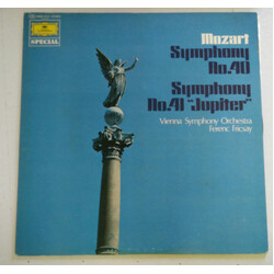 Wolfgang Amadeus Mozart / Wiener Symphoniker / Ferenc Fricsay Symphonien Nr. 40 G-moll · Nr. 41 C-dur "Jupiter" Vinyl LP USED