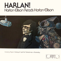 Harlan Ellison Harlan! Harlan Ellison Reads Harlan Ellison Vinyl LP USED
