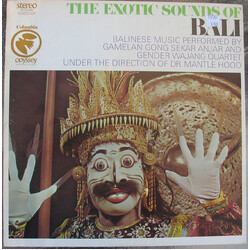Gamelan Gong Sekar Anjar / Gendèr Wayang / Ki Mantle Hood The Exotic Sounds Of Bali Vinyl LP USED