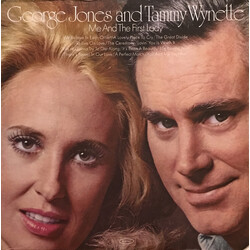 George Jones & Tammy Wynette Me And The First Lady Vinyl LP USED