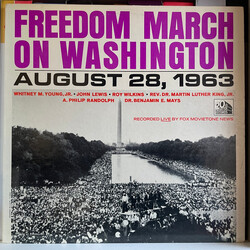 Various Freedom March On Washington: August 28, 1963 Vinyl LP USED