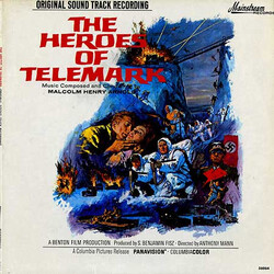 Malcolm Arnold The Heroes Of Telemark: Original Sound Track Recording Vinyl LP USED