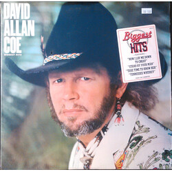 David Allan Coe Biggest Hits Vinyl LP USED