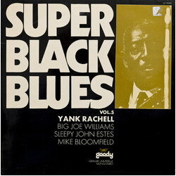 Yank Rachell Super Black Blues Vol. 5 Vinyl LP USED