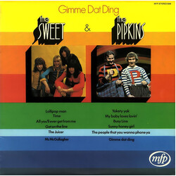 The Sweet / The Pipkins Gimme Dat Ding Vinyl LP USED