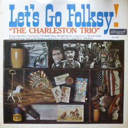 The Charleston Trio Let's Go Folksy! Vinyl LP USED