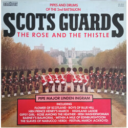 Pipes And Drums Of The Scots Guards The Rose And The Thistle Vinyl LP USED