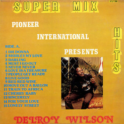 Delroy Wilson Super Mix Hits Vinyl LP USED