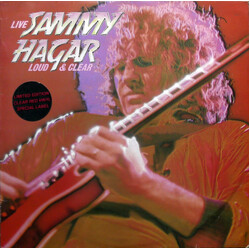 Sammy Hagar Loud And Clear Vinyl LP USED