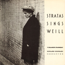 Teresa Stratas / Y Chamber Symphony / Gerard Schwarz / Kurt Weill Stratas Sings Weill Vinyl LP USED