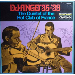 Django Reinhardt Django ´35-´39 - The Quintet Of The Hot Club Of France Vinyl LP USED