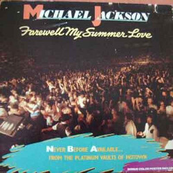 Michael Jackson Farewell My Summer Love Vinyl LP USED